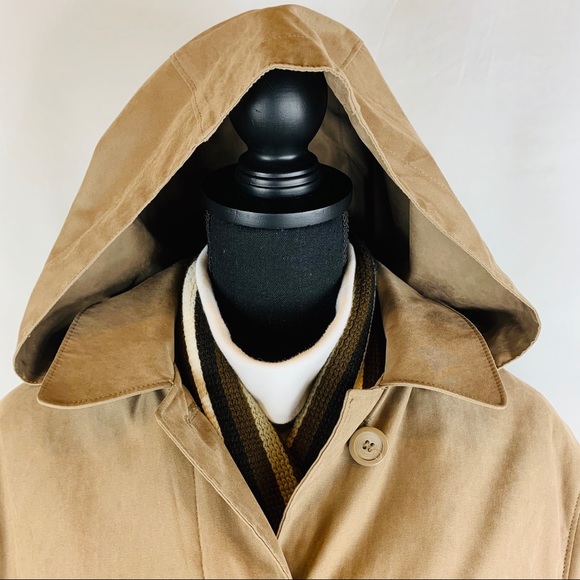London Fog Walker Detachable Hood Women XL Regular - Picture 5 of 10